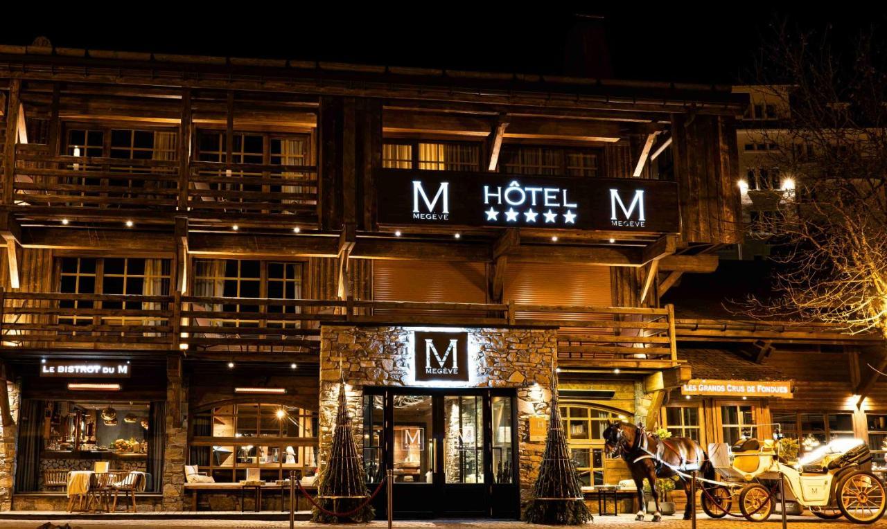 Hotel M De Megève Exterior foto